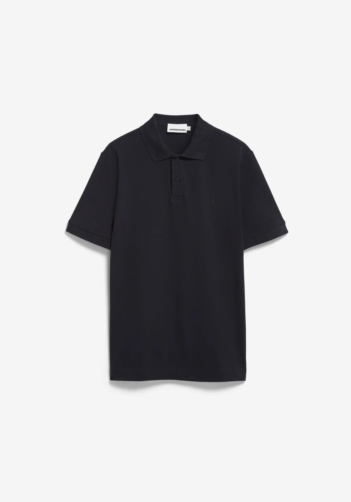 Polo en coton bio - Black (MAARIO POLOSHIRT)