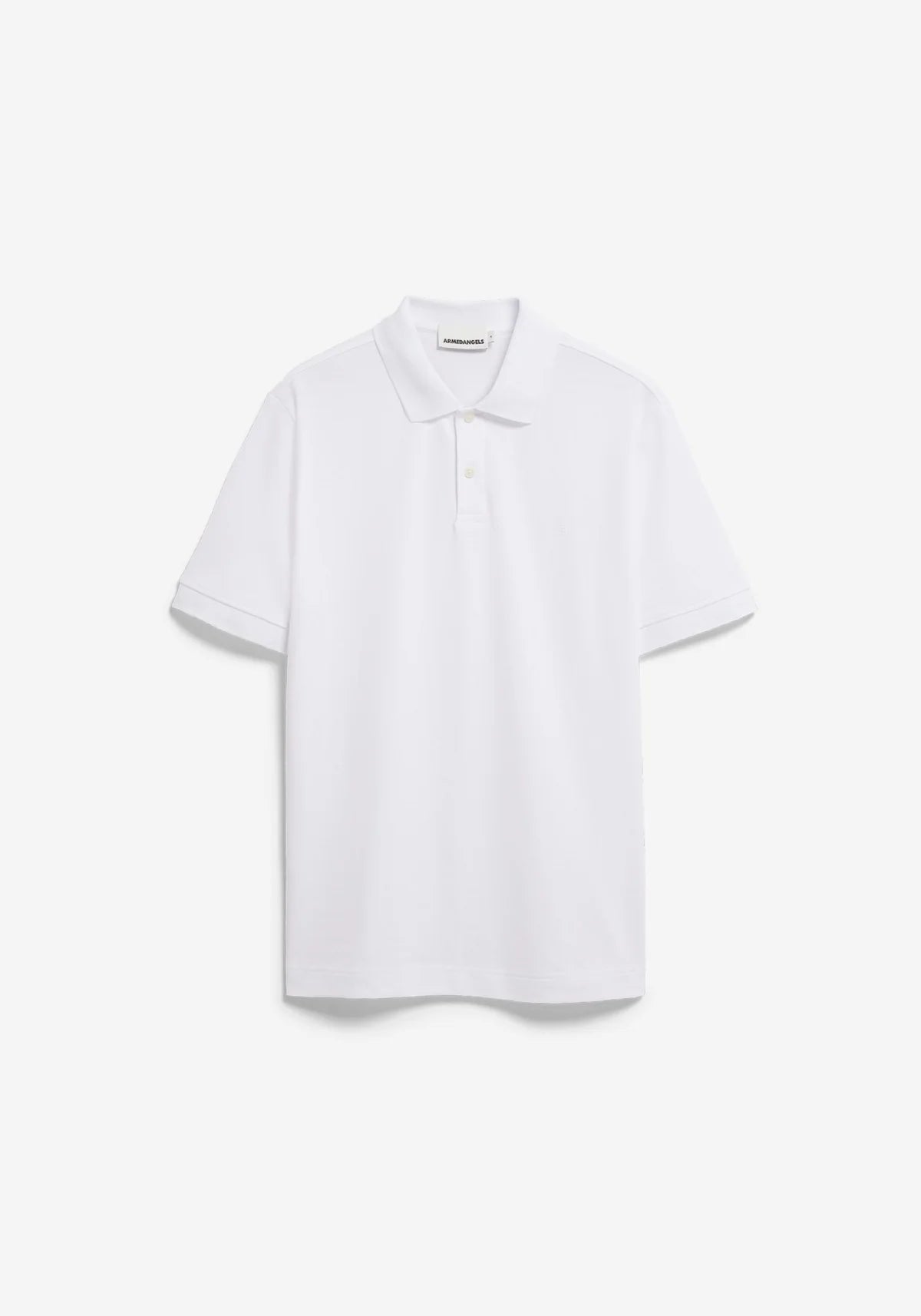 Polo en coton bio - White (MAARIO POLOSHIRT)