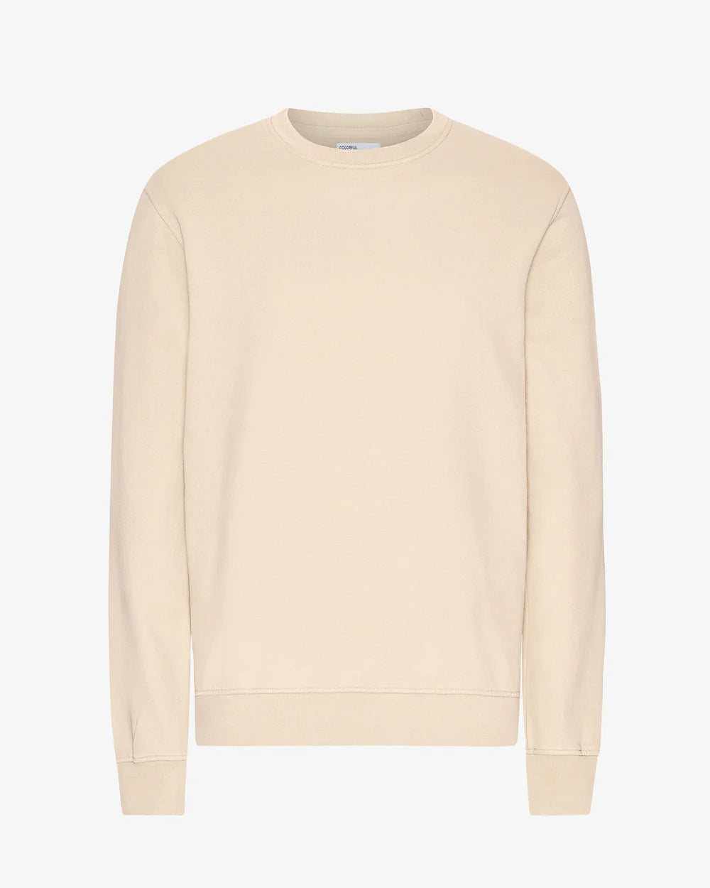 Sweatshirt col rond classique en coton bio - Ivory White (Classic Organic Crew)