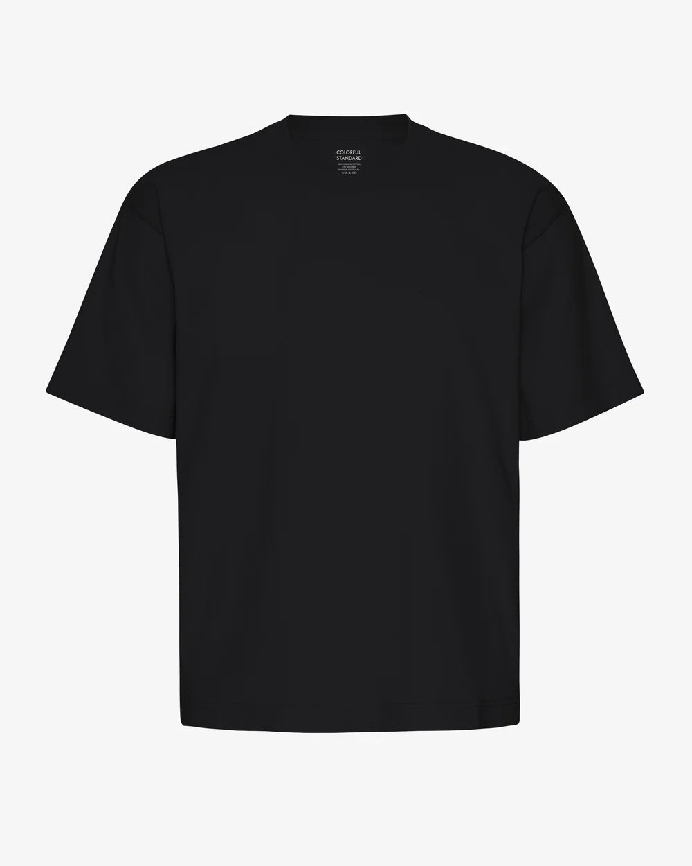 T-shirt oversized en coton bio - Deep Black (Oversized Organic T-Shirt)