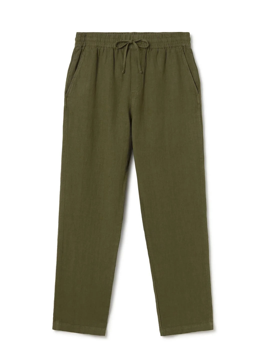 Pantalon en lin - Codium Green (KOTOMO)