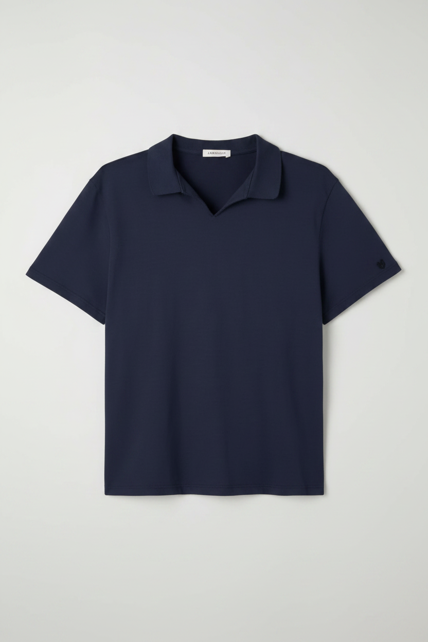 Polo Lucien Marine - Photo 3