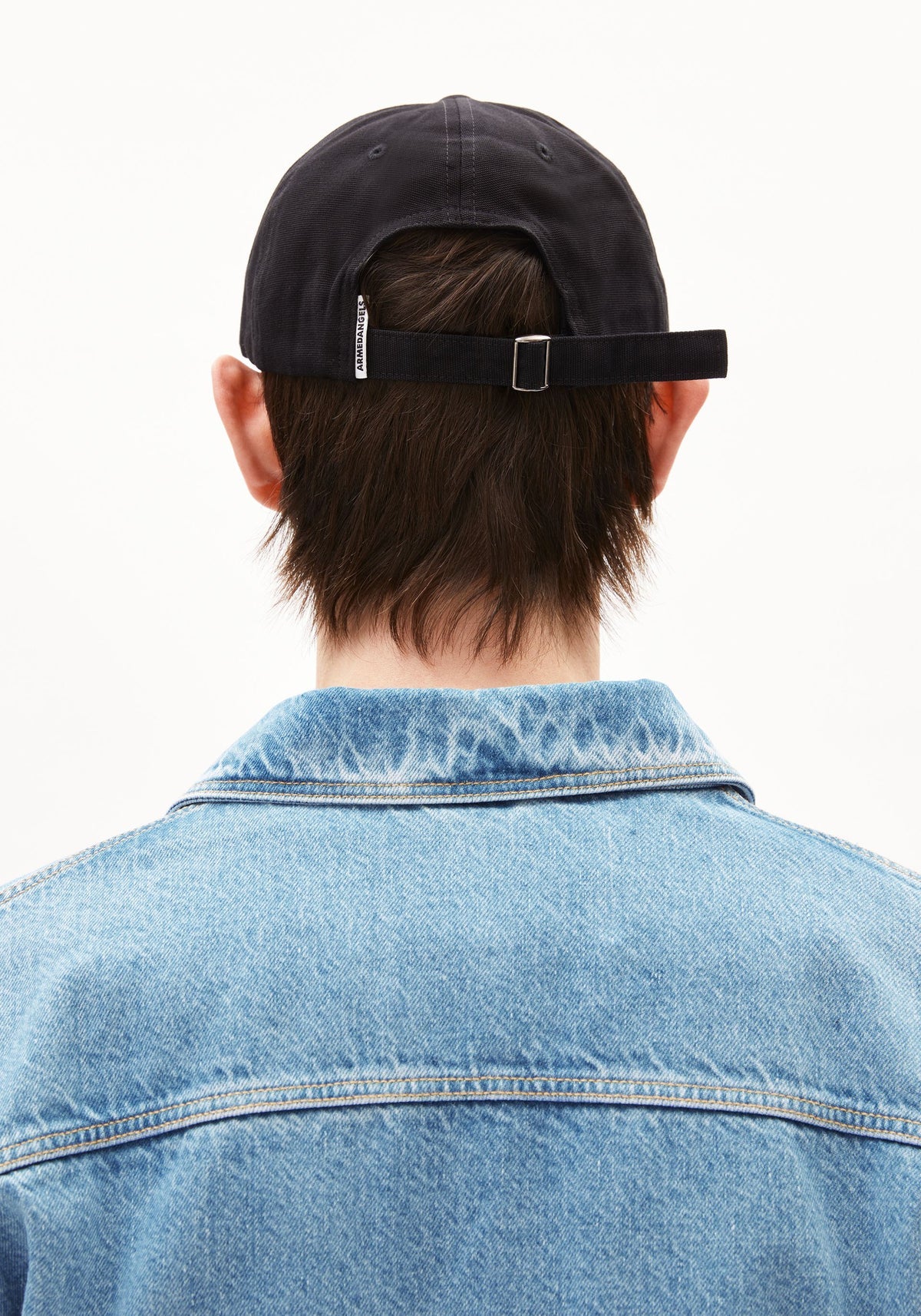 Casquette en coton bio - Black (YENAAS BOLD CAP)