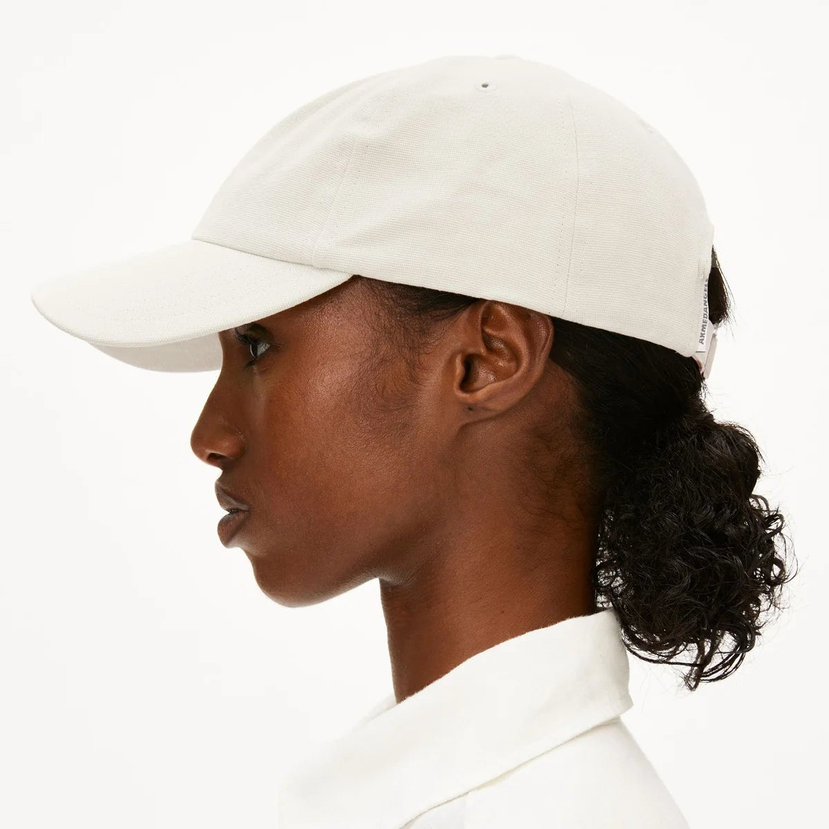 Casquette en coton bio - Oatmilk Black (YENAAS BOLD CAP)