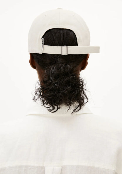 Casquette en coton bio - Oatmilk Black (YENAAS BOLD CAP)