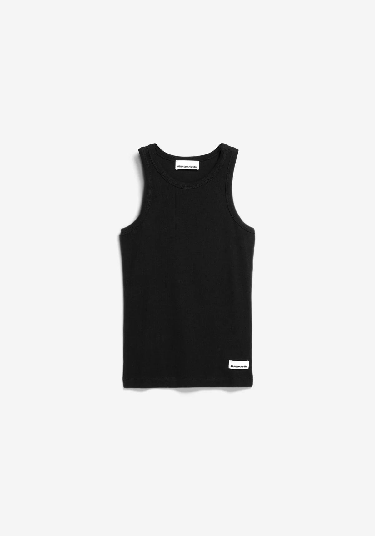 Débardeur en coton bio - Black (KANITAA TOP)
