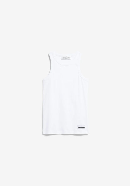 Débardeur en coton bio - White (KANITAA TOP)