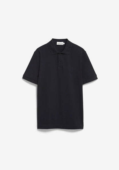 Polo en coton bio - Black (MAARIO POLOSHIRT)