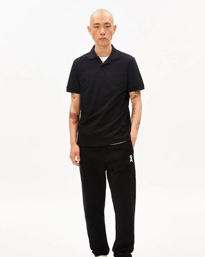 Polo en coton bio - Black (MAARIO POLOSHIRT)