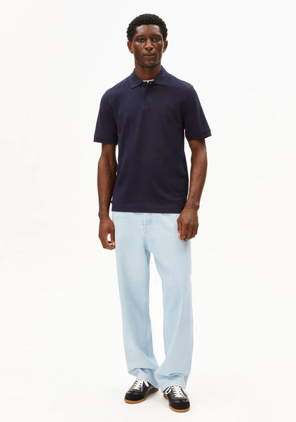 Polo en coton bio - Night Sky (MAARIO POLOSHIRT)