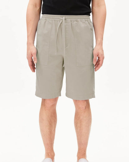 Short en coton bio & lin - Sandstone (COTTON LINO SHORT)