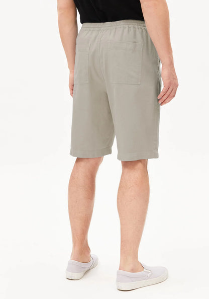 Short en coton bio & lin - Sandstone (COTTON LINO SHORT)