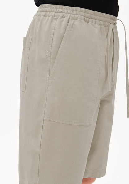 Short en coton bio & lin - Sandstone (COTTON LINO SHORT)