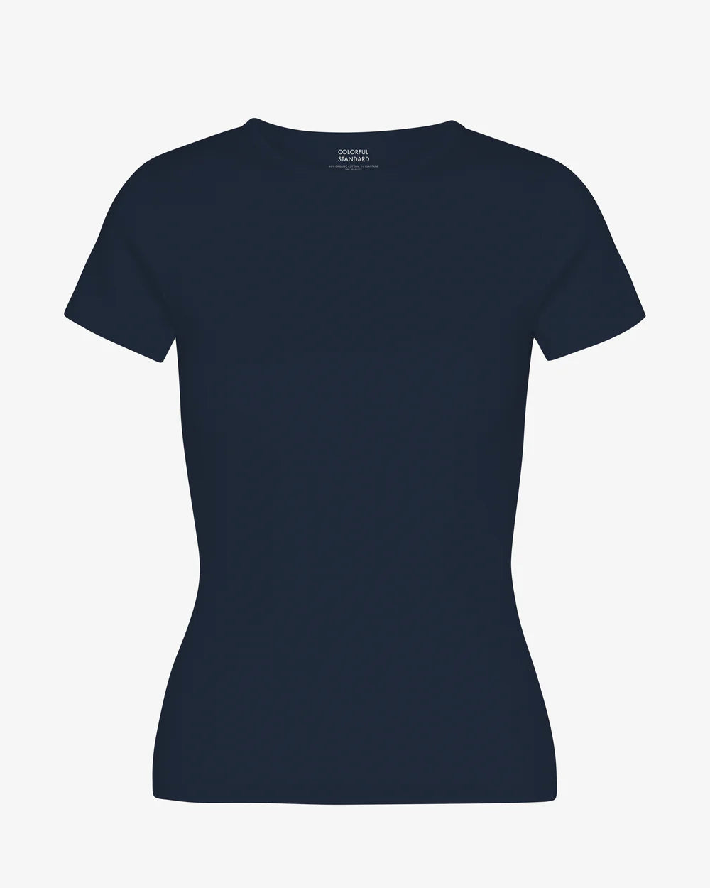 T-shirt côtelé en coton bio - Navy Blue (Organic Rib T-Shirt)