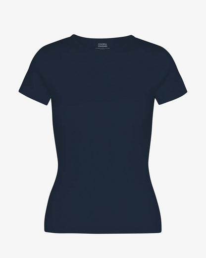 T-shirt côtelé en coton bio - Navy Blue (Organic Rib T-Shirt)