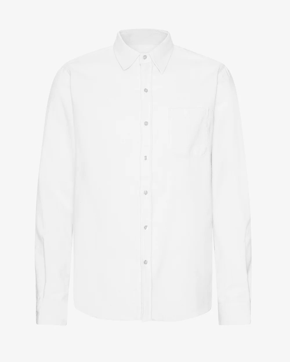 Chemise flanelle en coton bio - Optical White (Organic Flannel Shirt)