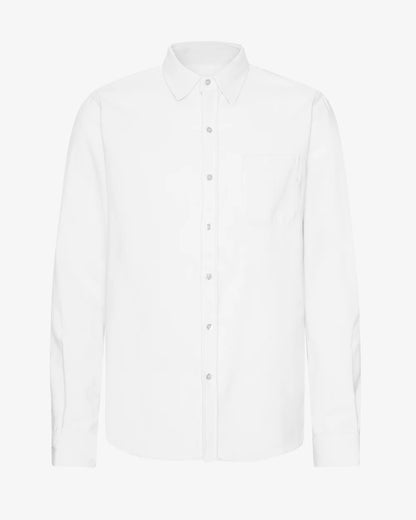Chemise flanelle en coton bio - Optical White (Organic Flannel Shirt)