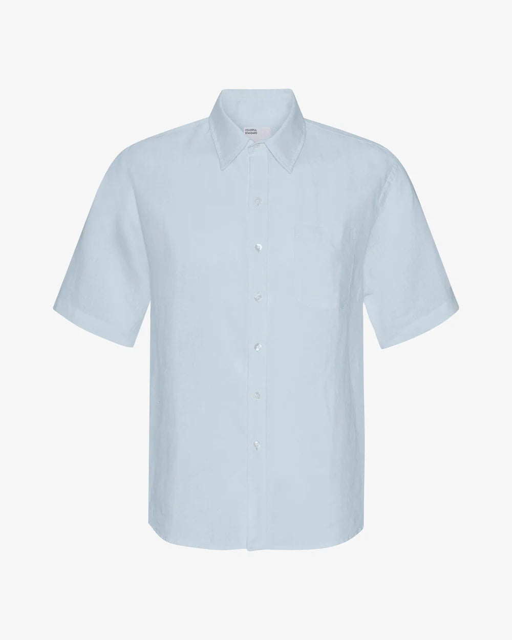 Chemise en lin manches courtes - Polar Blue (Linen SS Shirt)
