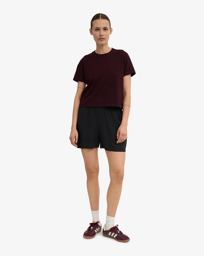 Short en lin - Deep Black (Linen Shorts)