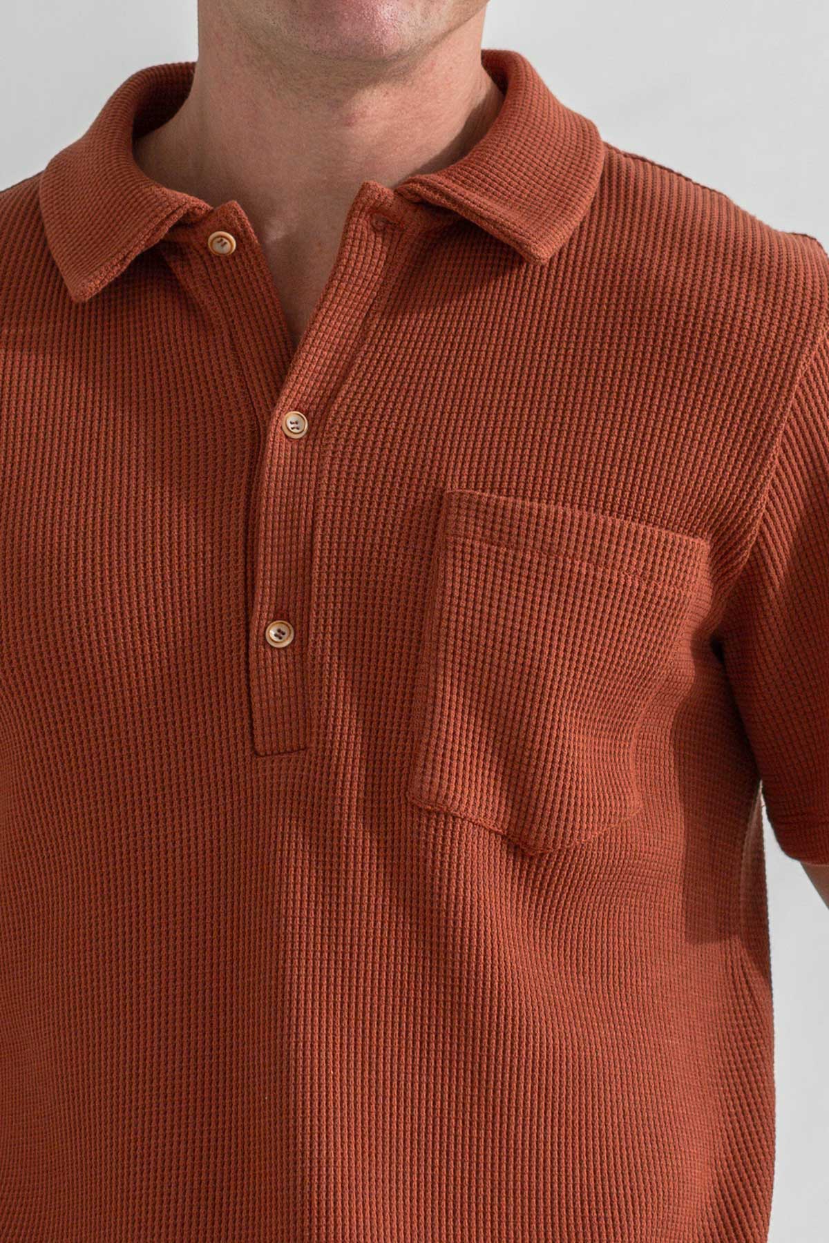 Polo en coton bio - Coconut Shell (CANNING)