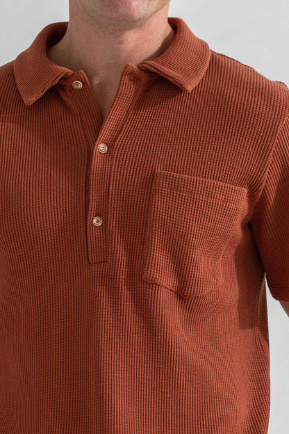Polo en coton bio - Coconut Shell (CANNING)