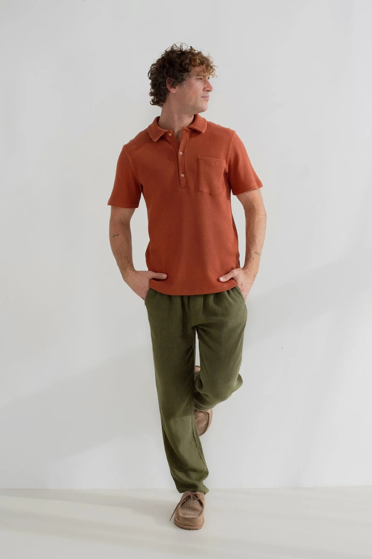 Polo en coton bio - Coconut Shell (CANNING)