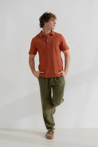 Polo en coton bio - Coconut Shell (CANNING)