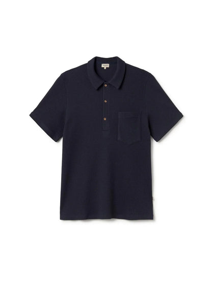 Polo en coton bio - Dark Navy (CANNING)