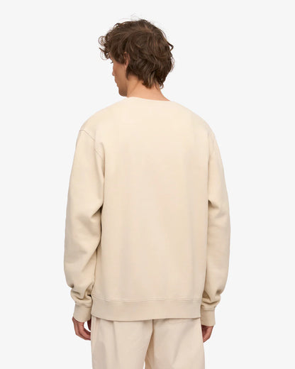 Sweatshirt col rond classique en coton bio - Ivory White (Classic Organic Crew)