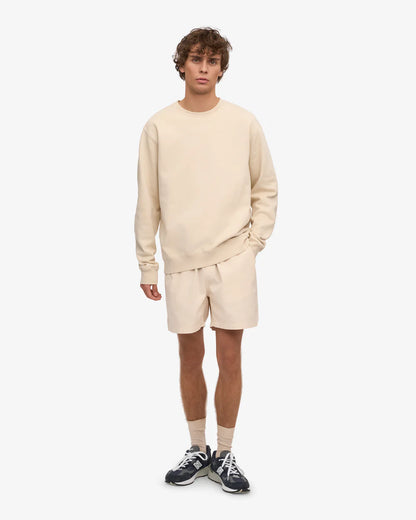 Sweatshirt col rond classique en coton bio - Ivory White (Classic Organic Crew)