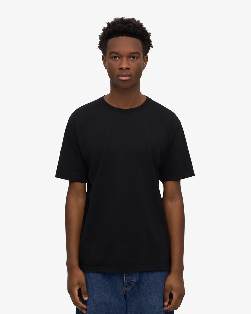 T-shirt classique en coton bio - Deep Black (Classic Organic Tee)