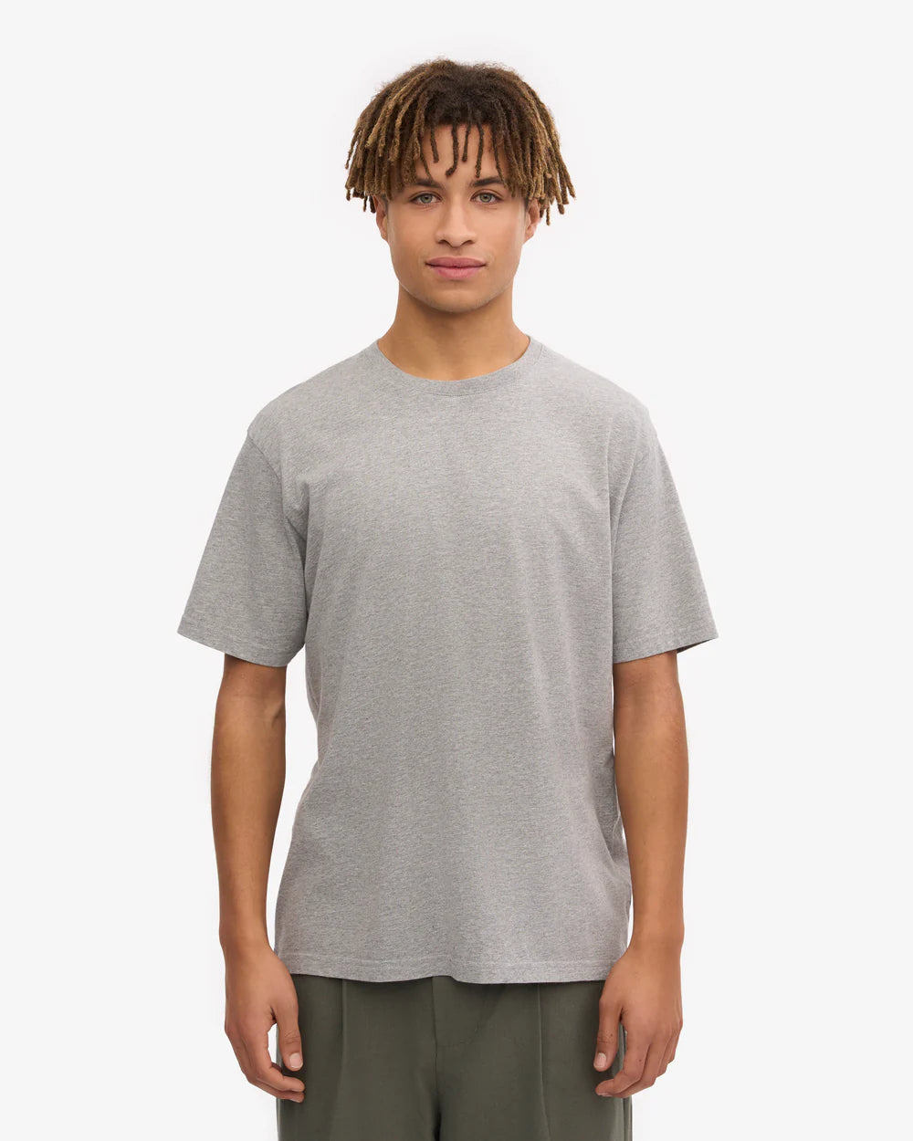 T-shirt classique en coton bio - Heather Grey (Classic Organic Tee)