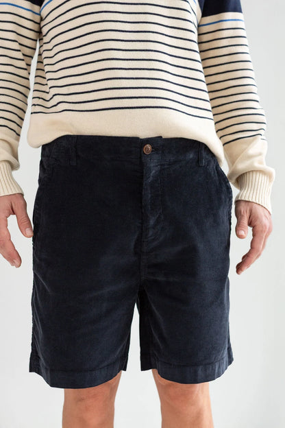 Short en coton bio - Dark Navy (KABAK)
