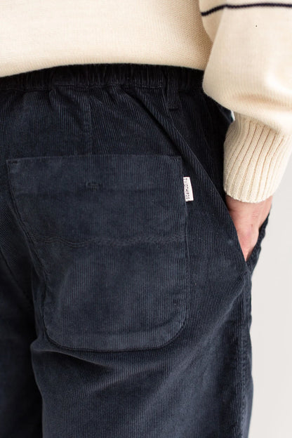 Short en coton bio - Dark Navy (KABAK)