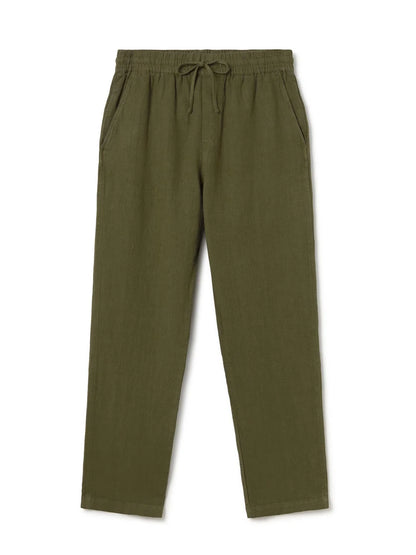 Pantalon en lin - Codium Green (KOTOMO)