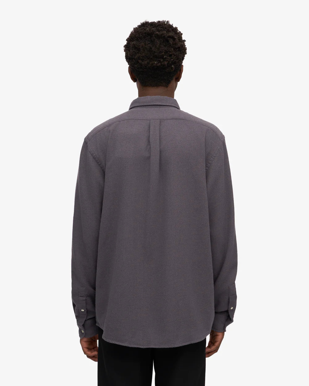 Chemise flanelle en coton bio - Lava Grey (Organic Flannel Shirt)