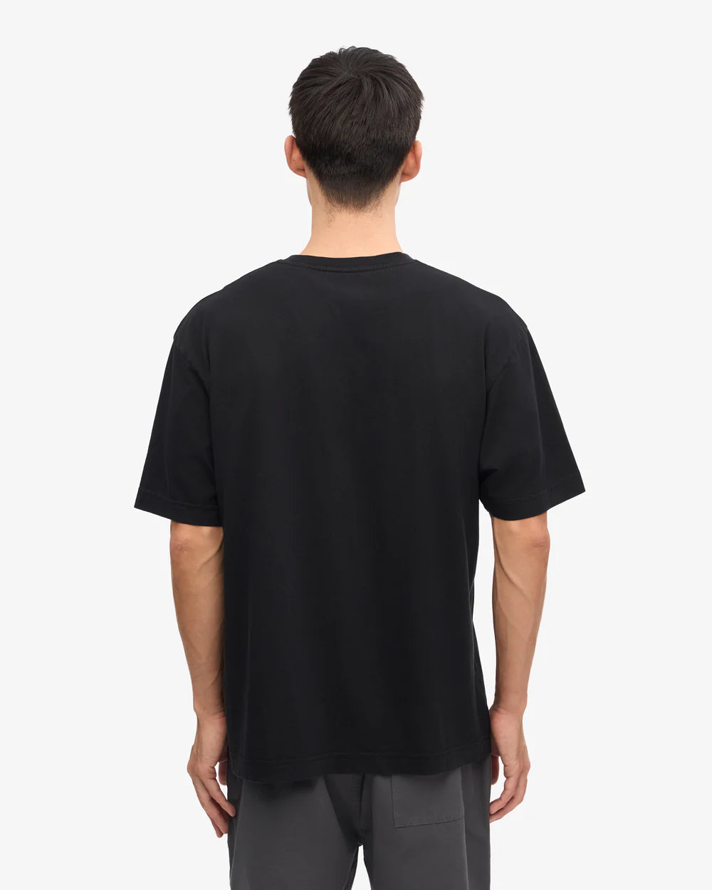 T-shirt oversized en coton bio - Deep Black (Oversized Organic T-Shirt)