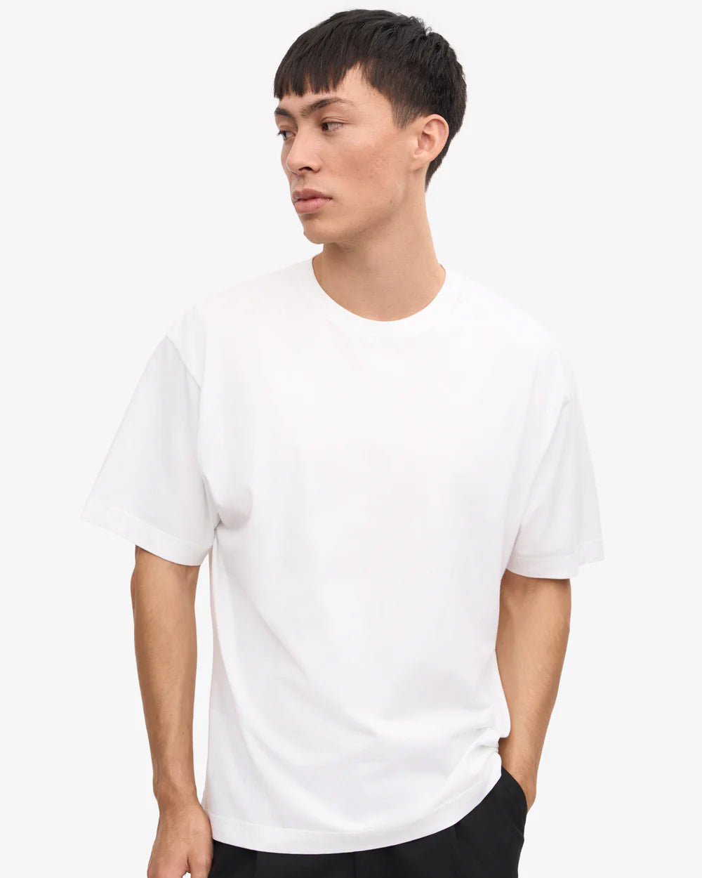 T-shirt oversized en coton bio - Optical White (Oversized Organic T-Shirt)