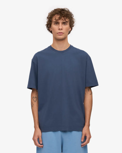 T-shirt oversized en coton bio - Petrol Blue (Oversized Organic T-Shirt)