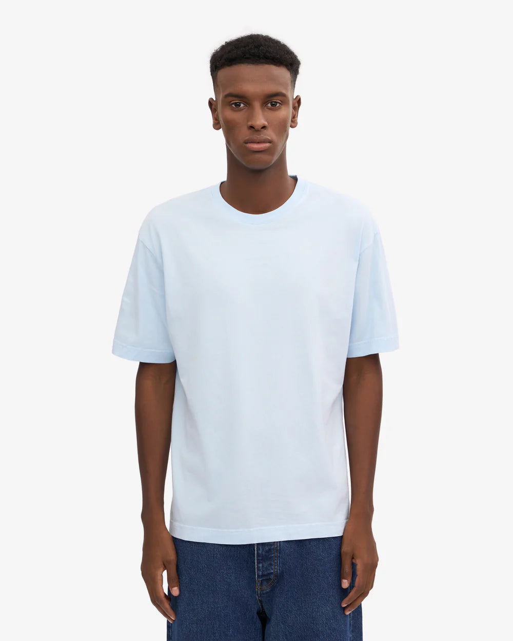 T-shirt oversized en coton bio - Polar Blue (Oversized Organic T-Shirt)