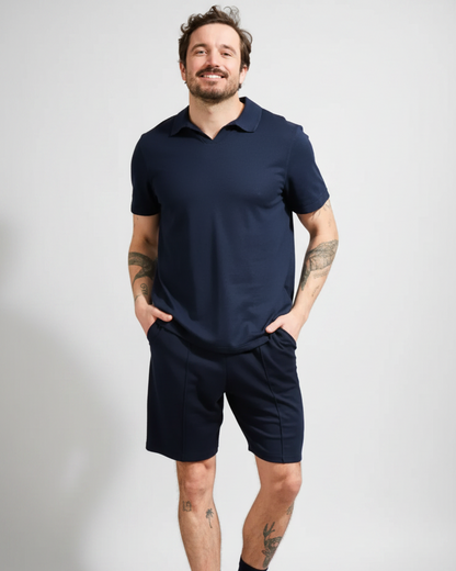 Polo Lucien Marine - Photo 1
