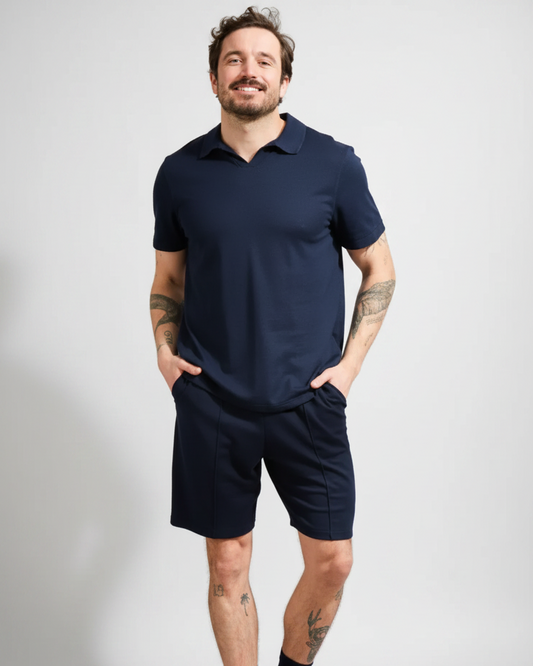 Polo Lucien Marine - Photo 1