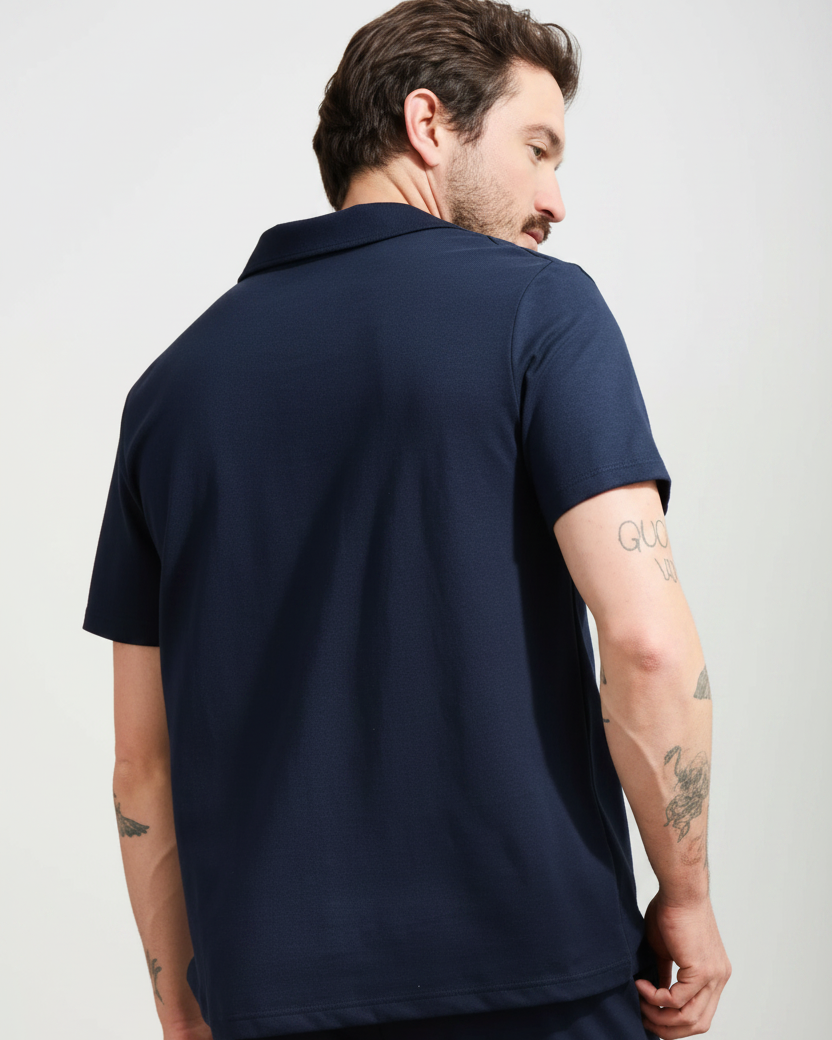 Polo Lucien Marine - Photo 2